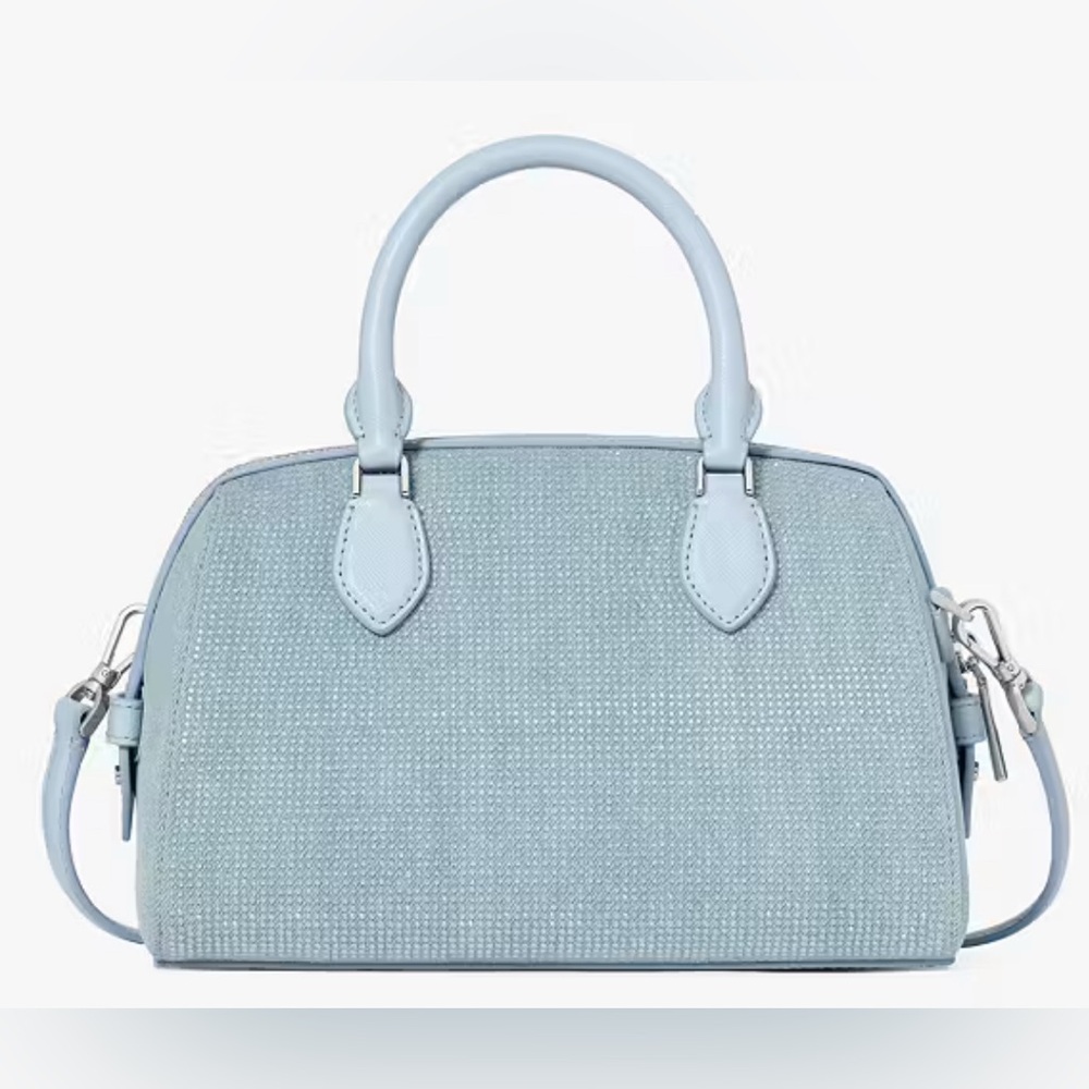 Kate Spade Madison Studded Denim Small Dolly Duffle NWT - Picture 11 of 11